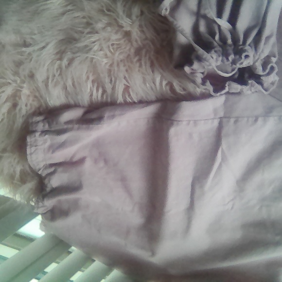 We the free wide leg pants high waist but have strings to make them tighter - Picture 2 of 4